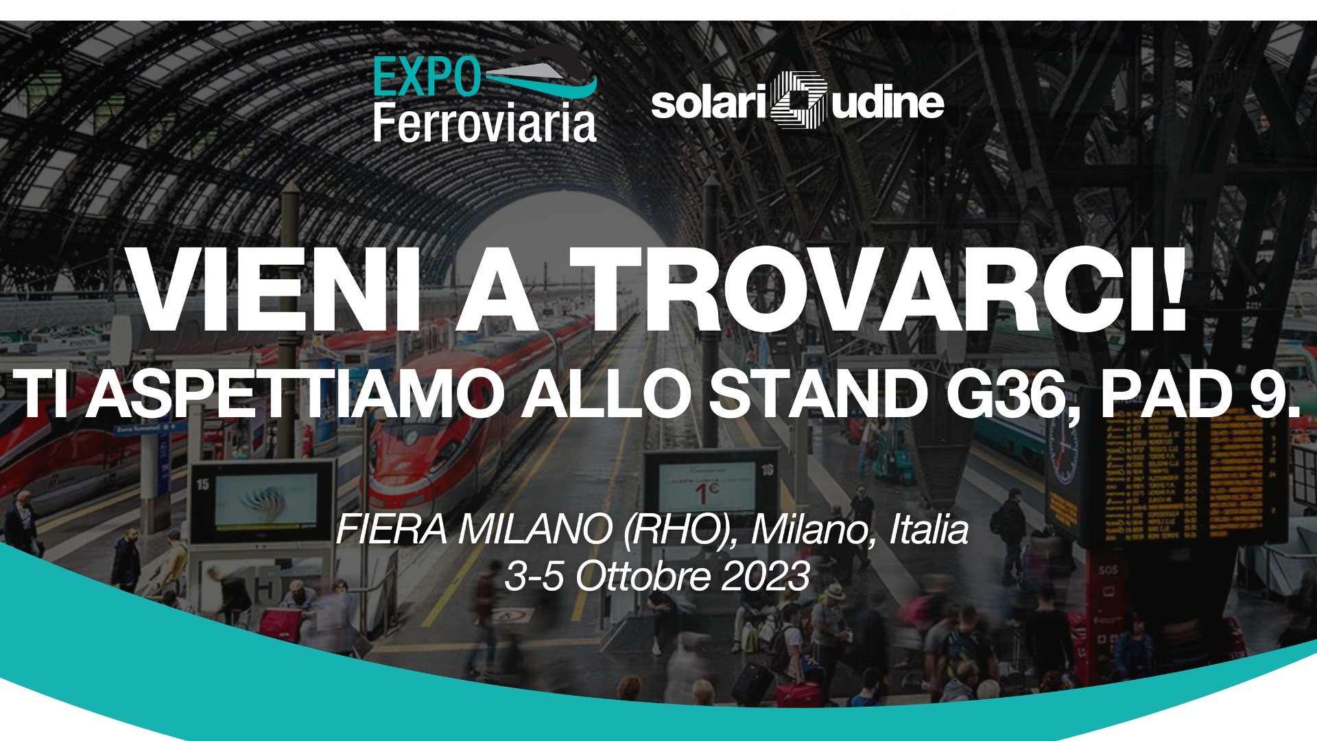 Solari partecipa a EXPO Ferroviaria